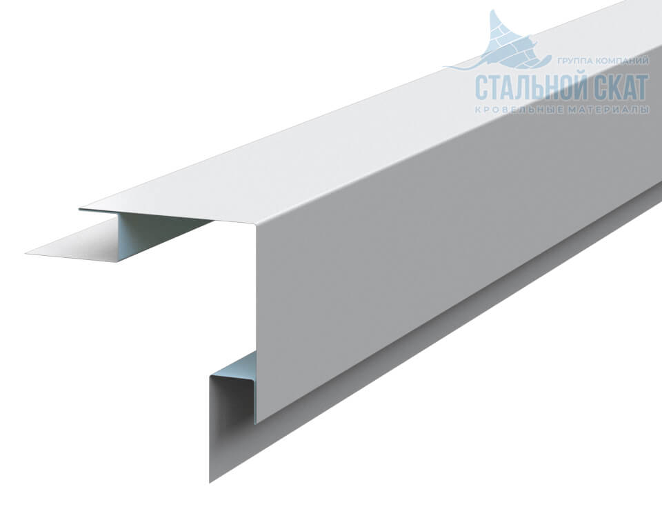 Планка угла наружного сложного 75х75х3000 NormanMP (ПЭ-01-9003-0.5) в Павловском Посаде