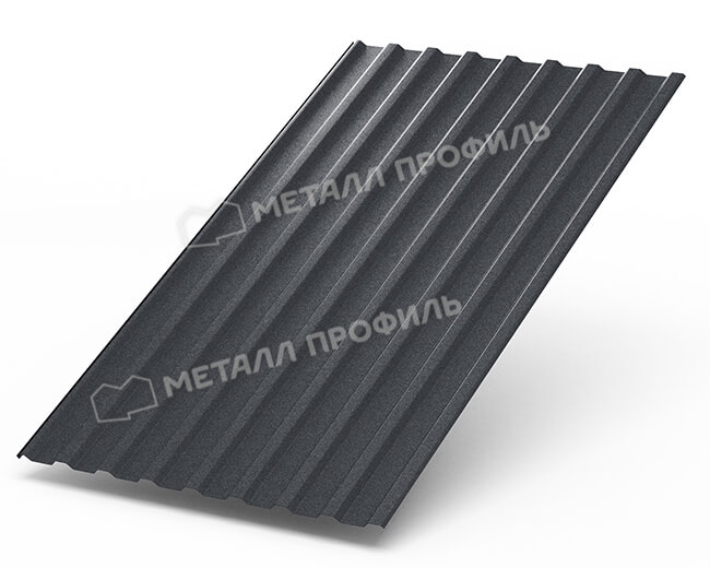 Профнастил МП20 х 1100 - R (Steelmatt-20-7024-0.4±0.08мм) в Павловском Посаде