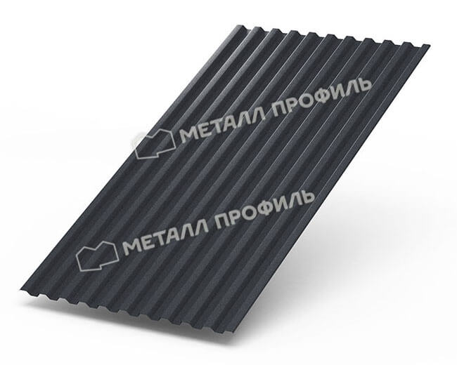 Фото: Профнастил С21 х 1000 - A (Steelmatt-20-7024-0.4±0.08мм) в Павловском Посаде