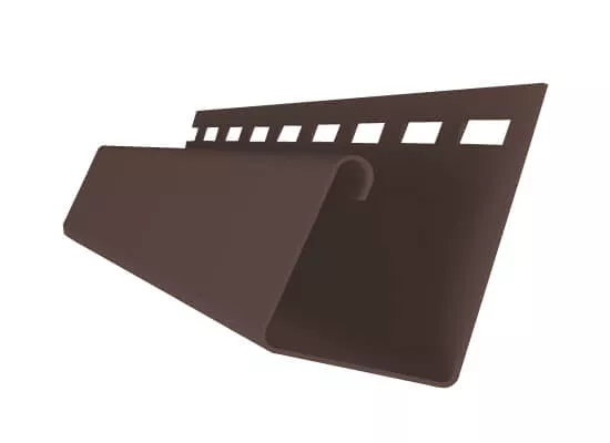 Профиль универсальный J 7/8" Grand Line Decor Premium Acryl темный дуб (3,0м) в Павловском Посаде