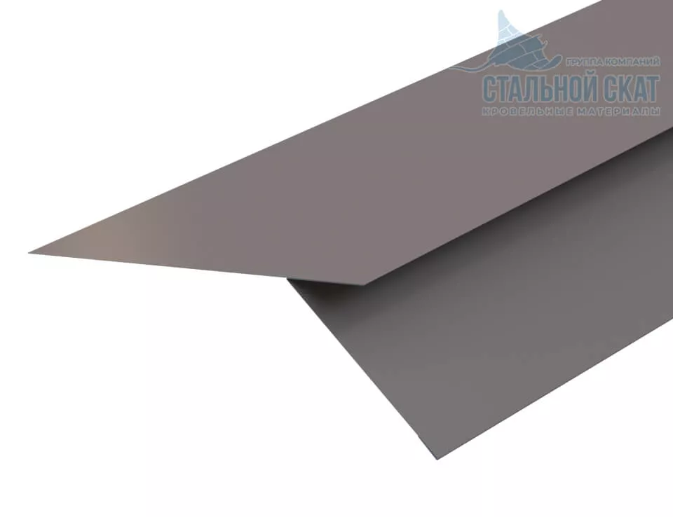 Фото: Планка карнизная FASTCLICK 130х80х2000 (VALORI-20-OxiBеige-0.5) в 
