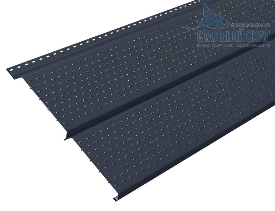 Софит перфор. Lбрус-XL-14х335 (ПуреМПтек_Мат-20-7024-0.5)